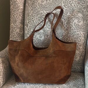 Gorgeous Divina Firenze Suede Bag